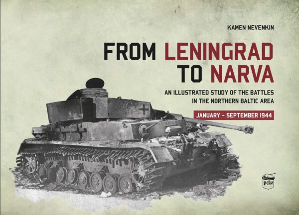 The front cover of From Leningrad to Narva book by Kamen Nevenkin.