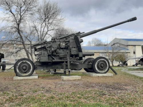 85-mm Soviet AA gun